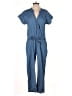 Old Navy Solid Blue Jumpsuit Size S - photo 1