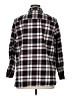 Coldwater Creek Plaid Black Long Sleeve Button-Down Shirt Size 1X - photo 2