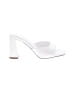 Lulus White Sandals Size 10 - photo 1