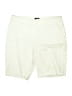 NYDJ Solid Ivory Khaki Shorts Size 14 - photo 1