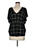 Vince. Plaid Black Short Sleeve T-Shirt Size M - photo 1