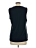 Ann Taylor Factory 100% Polyester Black Sleeveless Top Size L - photo 2