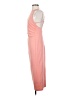 Lena 100% Polyester Solid Pink Cocktail Dress Size S - photo 5