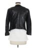 By Anthropologie 100% Polyester Metallic Black Blazer Size M - photo 2