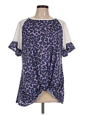 Coeur De Vague Short Sleeve Blouse (view 1)
