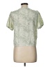 Gilli Green Short Sleeve Blouse Size L - photo 2