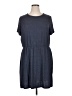 Old Navy Solid Gray Casual Dress Size XL - photo 1