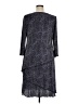 Connected Apparel 100% Polyester Gray Casual Dress Size 16 - photo 2