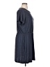 Old Navy Solid Gray Casual Dress Size XL - photo 4