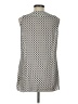 CAbi 100% Polyester Ivory Sleeveless Blouse Size L - photo 2
