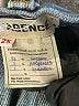 L'Agence Graphic Blue Denim Shorts Size 25 waist - photo 4