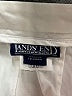 Lands' End Solid White Casual Pants Size 14 - photo 7