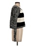 Express Stripes Black Gray Pullover Sweater Size S - photo 4