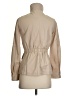 H&M 100% Cotton Solid Tan Jacket Size 2 - photo 2
