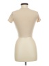 Bershka Tan Short Sleeve Top Size M - photo 2