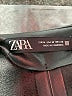 Zara Metallic Black Shorts Size M - photo 3