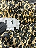 THML Animal Print Gold Short Sleeve Blouse Size L - photo 7