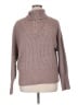 Cupcakes & Cashmere Pink Brown Turtleneck Sweater Size XL - photo 1