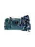 Tignanello 100% Leather Solid Teal Leather Shoulder Bag One size - photo 1