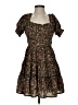 Miami Paisley Brown Casual Dress Size XS - photo 1