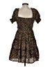 Miami Paisley Brown Casual Dress Size XS - photo 2