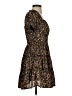 Miami Paisley Brown Casual Dress Size XS - photo 4