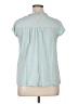 Ella Moss Teal Short Sleeve Blouse Size XL - photo 2