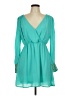 Maude 100% Polyester Teal Cocktail Dress Size L - photo 1