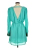 Maude 100% Polyester Teal Cocktail Dress Size L - photo 2