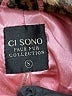 Ci Sono 100% Polyester Animal Print Brown Coat Size S - photo 6