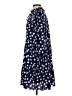 J.Crew Polka Dots Blue Casual Dress Size XS - photo 5