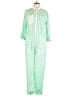 ASOS 100% Polyester Chevron-herringbone Green Jumpsuit Size 10 - photo 1