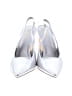 Lulus Metallic White Heels Size 10 - photo 2