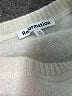 Reformation Stripes Silver Cashmere Pullover Sweater Size XS - photo 7
