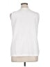 Assorted Brands 100% Cotton White Sleeveless Blouse Size XL - photo 2