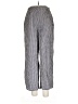 Chaus Checkered-gingham Gray Casual Pants Size 10 - photo 1