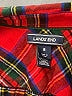 Lands' End Plaid Red Long Sleeve Button-Down Shirt Size 8 - photo 7