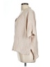 Hyfve 100% Cotton Tan 3/4 Sleeve Blouse Size L - photo 5