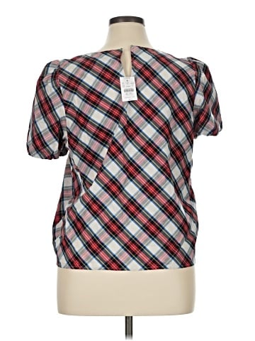 J.Crew Factory Store Short Sleeve Blouse (view 2)