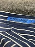 J. McLaughlin Stripes Blue Short Sleeve Blouse Size L - photo 7