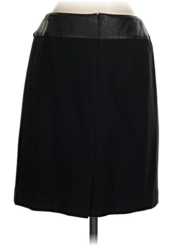 Petite Sophisticate Faux Leather Skirt (view 2)