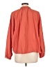 Universal Thread 100% Cotton Orange Long Sleeve Blouse Size L - photo 2