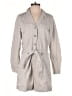 J.Crew 100% Cotton Gray Romper Size 6 - photo 1