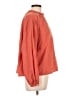 Universal Thread 100% Cotton Orange Long Sleeve Blouse Size L - photo 4