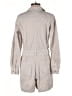 J.Crew 100% Cotton Gray Romper Size 6 - photo 2