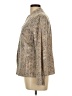 Chico's 100% Polyester Animal Print Gold Blazer Size Lg (2) - photo 5