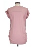 Sweet Wanderer Pink Short Sleeve Blouse Size Lg Maternity - photo 2