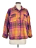 Nasty Gal Inc. Plaid Purple Jacket Size 6 - photo 1