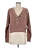 Love Tree 100% Acrylic Brown Pullover Sweater Size M - photo 1