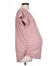 Sweet Wanderer Pink Short Sleeve Blouse Size Lg Maternity - photo 4